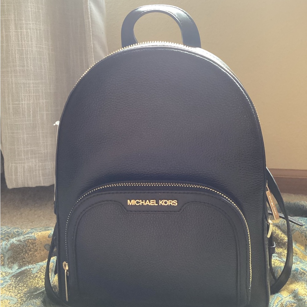 Michael Kors Black Backpack